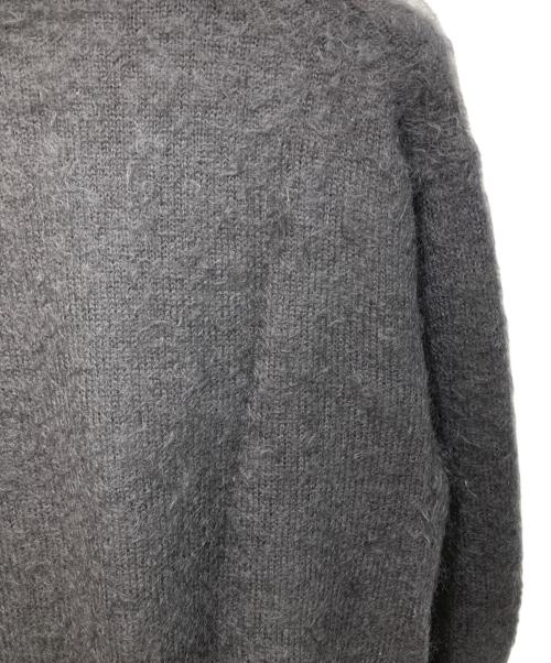 AURALEE（オーラリー）AURALEE (オーラリー) BRUSHED SUPER KID MOHAIR KNIT POLO ブラック サイズ:5の古着・服飾アイテム