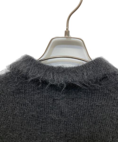 AURALEE（オーラリー）AURALEE (オーラリー) BRUSHED SUPER KID MOHAIR KNIT POLO ブラック サイズ:5の古着・服飾アイテム