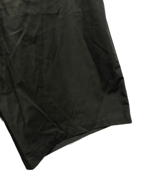 AMOMENTO（アモーメント）AMOMENTO (アモーメント) TWO TUCK WIDE SHORTS カーキ（ブラウン） サイズ:Mの古着・服飾アイテム