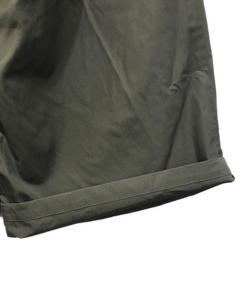 AMOMENTO（アモーメント）AMOMENTO (アモーメント) TWO TUCK WIDE SHORTS カーキ（ブラウン） サイズ:Mの古着・服飾アイテム
