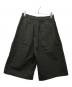 AMOMENTO (アモーメント) TWO TUCK WIDE SHORTS カーキ（ブラウン） サイズ:M：14000円