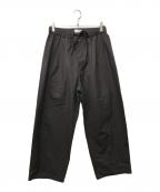 AMOMENTOアモーメント）の古着「DRAWSTRING PANTS」｜グレー