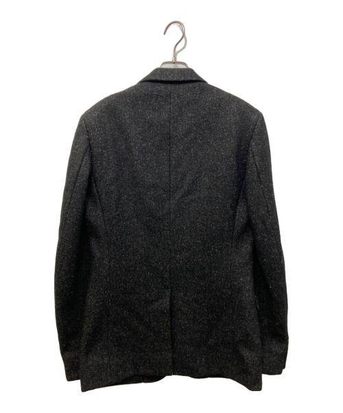 JIL SANDER（ジルサンダー）JIL SANDER (ジルサンダー) ミックスツイードテーラードジャケット ブラック サイズ:48の古着・服飾アイテム