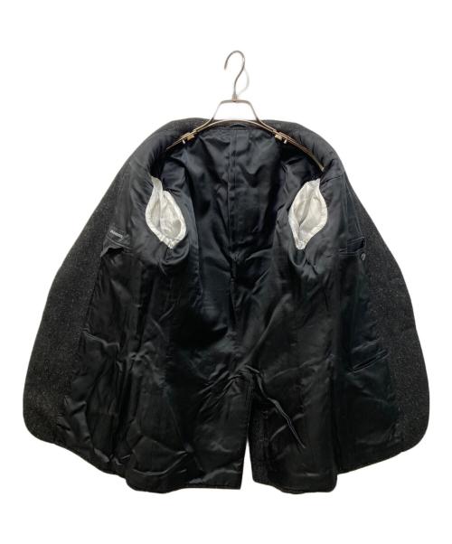 JIL SANDER（ジルサンダー）JIL SANDER (ジルサンダー) ミックスツイードテーラードジャケット ブラック サイズ:48の古着・服飾アイテム