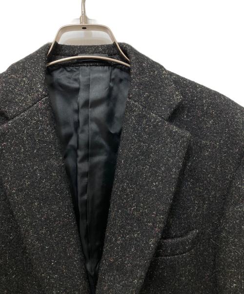 JIL SANDER（ジルサンダー）JIL SANDER (ジルサンダー) ミックスツイードテーラードジャケット ブラック サイズ:48の古着・服飾アイテム