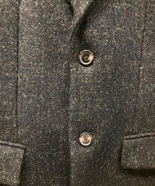 JIL SANDER（ジルサンダー）JIL SANDER (ジルサンダー) ミックスツイードテーラードジャケット ブラック サイズ:48の古着・服飾アイテム