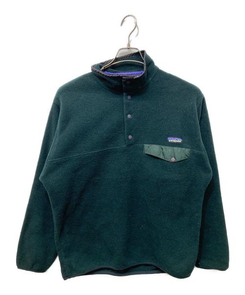 Patagonia（パタゴニア）Patagonia (パタゴニア) シンチラスナップTプルオーバー グリーン サイズ:Mの古着・服飾アイテム