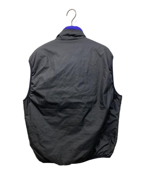Patagonia（パタゴニア）Patagonia (パタゴニア) パフボールベスト ブラック×ブルー サイズ:Sの古着・服飾アイテム