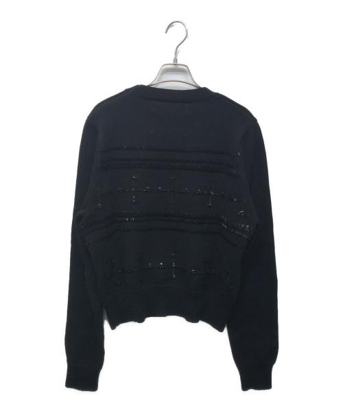 DAIRIKU（ダイリク）DAIRIKU (ダイリク) BIJOU CROSS TITE KNIT ブラック サイズ:Mの古着・服飾アイテム