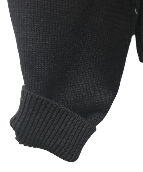 DAIRIKU（ダイリク）DAIRIKU (ダイリク) BIJOU CROSS TITE KNIT ブラック サイズ:Mの古着・服飾アイテム