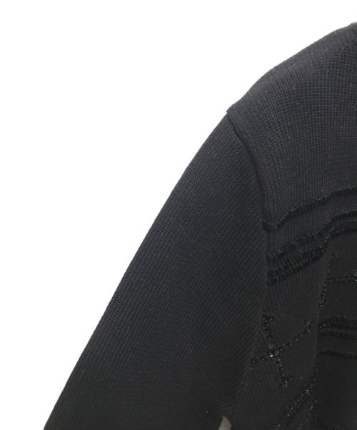 DAIRIKU（ダイリク）DAIRIKU (ダイリク) BIJOU CROSS TITE KNIT ブラック サイズ:Mの古着・服飾アイテム