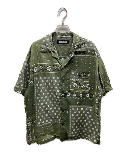 NEIGHBORHOOD（ネイバーフッド）NEIGHBORHOOD (ネイバーフッド) BANDANA CHOPPED C-SHIRT オリーブ サイズ:Mの古着・服飾アイテム