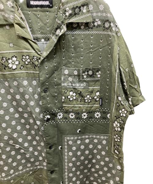 NEIGHBORHOOD（ネイバーフッド）NEIGHBORHOOD (ネイバーフッド) BANDANA CHOPPED C-SHIRT オリーブ サイズ:Mの古着・服飾アイテム