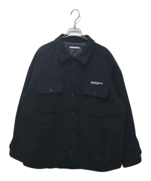 NEIGHBORHOOD（ネイバーフッド）NEIGHBORHOOD (ネイバーフッド) CPO/WE-SHIRT.LS ブラック サイズ:Mの古着・服飾アイテム