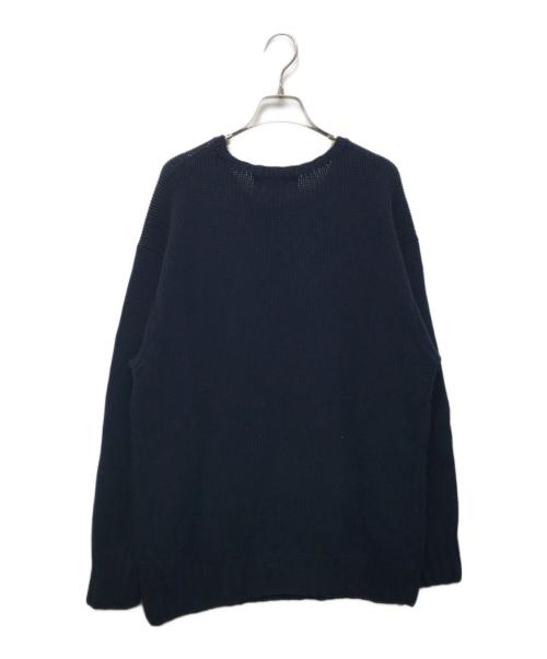 POLO RALPH LAUREN（ポロ・ラルフローレン）POLO RALPH LAUREN (ポロ・ラルフローレン) 星条旗コットンニット ネイビー サイズ:Sの古着・服飾アイテム