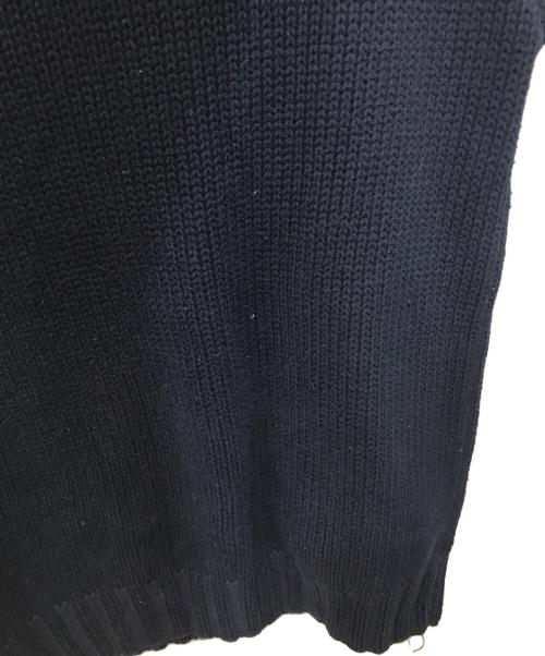POLO RALPH LAUREN（ポロ・ラルフローレン）POLO RALPH LAUREN (ポロ・ラルフローレン) 星条旗コットンニット ネイビー サイズ:Sの古着・服飾アイテム