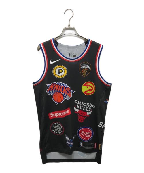 NIKE（ナイキ）NIKE (ナイキ) Supreme (シュプリーム) NBA Teams Authentic Jersey ブラック サイズ:Mの古着・服飾アイテム