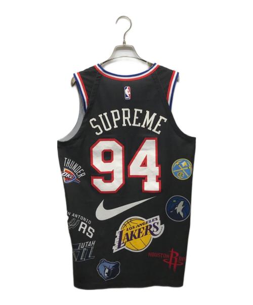 NIKE（ナイキ）NIKE (ナイキ) Supreme (シュプリーム) NBA Teams Authentic Jersey ブラック サイズ:Mの古着・服飾アイテム