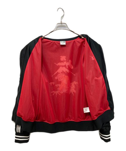 PUMA（プーマ）PUMA (プーマ) T7 TRACK JACKET SKA MIJ ブラック×シルバー サイズ:XLの古着・服飾アイテム