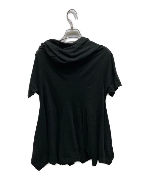 COMME des GARCONS（コムデギャルソン）COMME des GARCONS (コムデギャルソン) フード付フレアカットソー ブラック サイズ:Sの古着・服飾アイテム