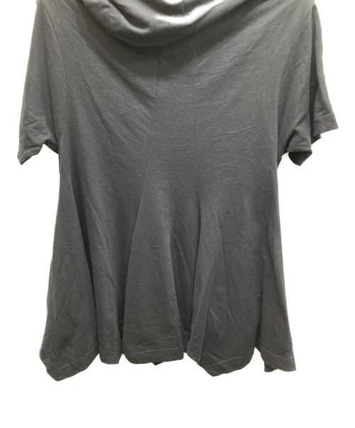 COMME des GARCONS（コムデギャルソン）COMME des GARCONS (コムデギャルソン) フード付フレアカットソー ブラック サイズ:Sの古着・服飾アイテム