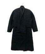 HERNOヘルノ）の古着「アルパカウールコート」｜ブラック