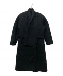 HERNO（ヘルノ）の古着「アルパカウールコート」｜ブラック