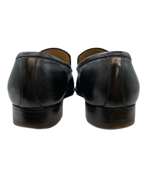 ENZO BONAFE（エンツォボナフェ）ENZO BONAFE (エンツォボナフェ) BEAMS (ビームス) 別注スリッポンローファー ブラック サイズ:43の古着・服飾アイテム