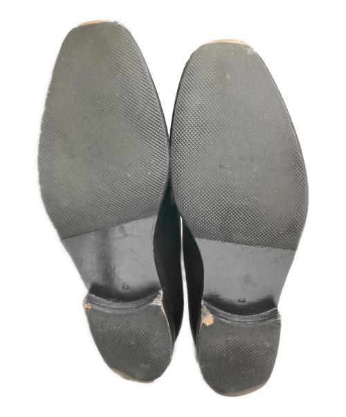 ENZO BONAFE（エンツォボナフェ）ENZO BONAFE (エンツォボナフェ) BEAMS (ビームス) 別注スリッポンローファー ブラック サイズ:43の古着・服飾アイテム