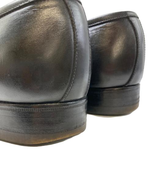 ENZO BONAFE（エンツォボナフェ）ENZO BONAFE (エンツォボナフェ) BEAMS (ビームス) 別注スリッポンローファー ブラック サイズ:43の古着・服飾アイテム