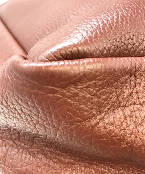 YOUNG & OLSEN The DRYGOODS STORE（ヤングアンドオルセン ザ ドライグッズストア）YOUNG & OLSEN The DRYGOODS STORE (ヤングアンドオルセン ザ ドライグッズストア) EMBOSSED LEATHER TOTE ブラウンの古着・服飾アイテム