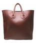 YOUNG & OLSEN The DRYGOODS STORE (ヤングアンドオルセン ザ ドライグッズストア) EMBOSSED LEATHER TOTE ブラウン：8000円