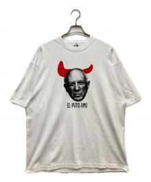 BUENA VISTA（ブエナビスタ）の古着「EL PUTO AMO Picaso Tシャツ」｜ホワイト