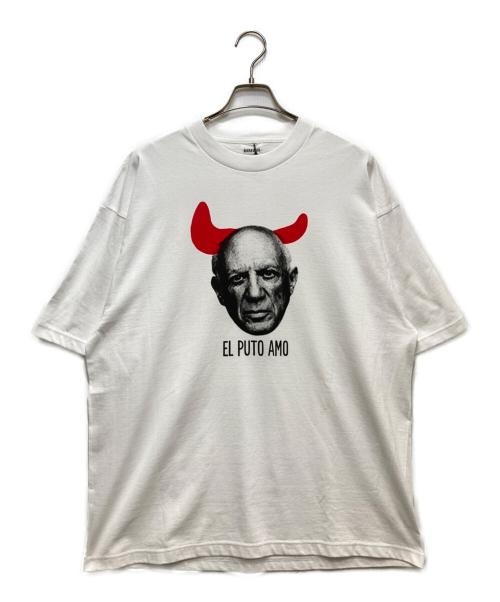 BUENA VISTA（ブエナビスタ）BUENA VISTA (ブエナビスタ) EL PUTO AMO Picaso Tシャツ ホワイト サイズ:XL 未使用品の古着・服飾アイテム