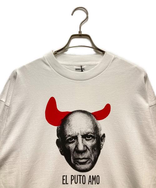 BUENA VISTA（ブエナビスタ）BUENA VISTA (ブエナビスタ) EL PUTO AMO Picaso Tシャツ ホワイト サイズ:XL 未使用品の古着・服飾アイテム