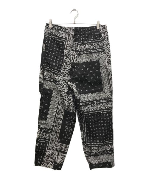 BUENA VISTA（ブエナビスタ）BUENA VISTA (ブエナビスタ) 髑髏bandana EASY TUCK PANTS ブラック サイズ:L 未使用品の古着・服飾アイテム