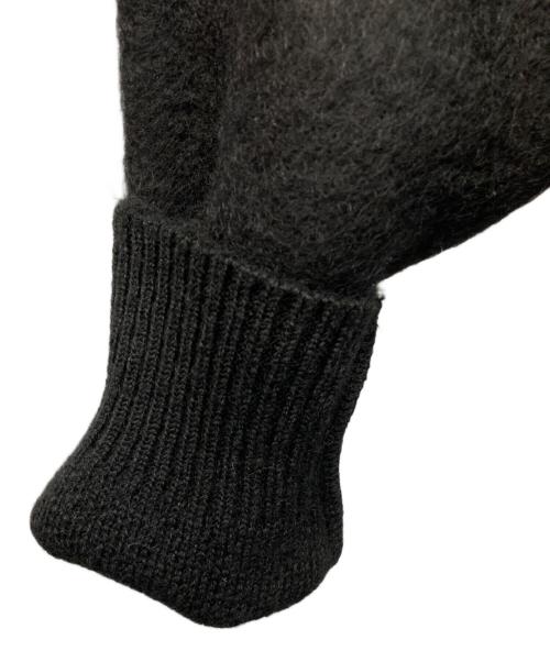 Needles（ニードルズ）Needles (ニードルズ) Zipped Mohair Cardigan ブラック サイズ:SIZE　Sの古着・服飾アイテム