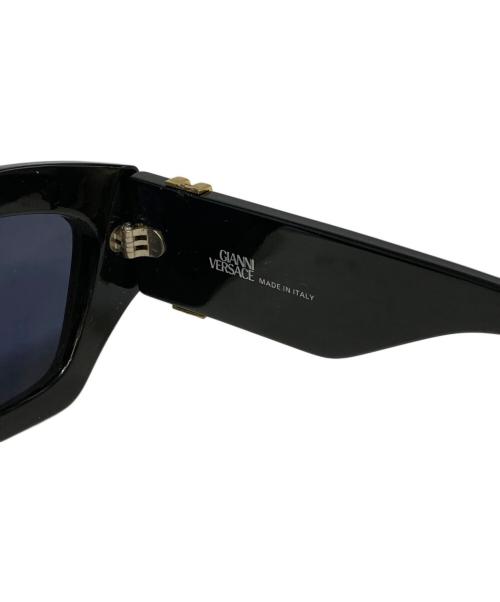 GIANNI VERSACE（ジャンニ・ヴェルサーチ）GIANNI VERSACE (ジャンニ・ヴェルサーチ) メデューササングラス ブラックの古着・服飾アイテム