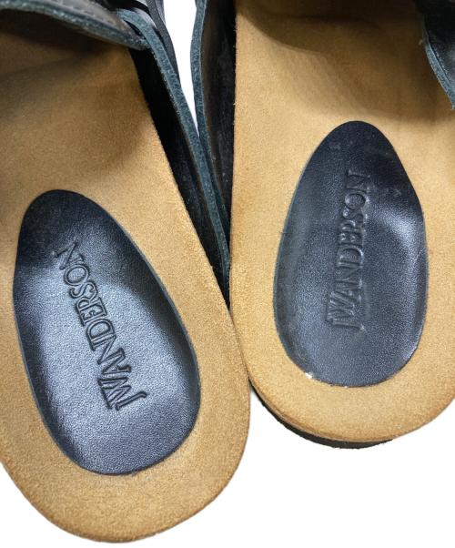 J.W.ANDERSON（ジェイダブリューアンダーソン）J.W.ANDERSON (ジェイダブリューアンダーソン) チェーンミュール ブラック サイズ:37の古着・服飾アイテム