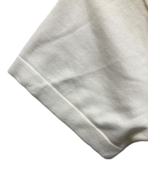 LOUIS VUITTON（ルイ ヴィトン）LOUIS VUITTON (ルイ ヴィトン) コットンクルーネックニットTシャツ ベージュ サイズ:SIZE XSの古着・服飾アイテム