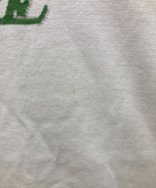 LOUIS VUITTON（ルイ ヴィトン）LOUIS VUITTON (ルイ ヴィトン) コットンクルーネックニットTシャツ ベージュ サイズ:SIZE XSの古着・服飾アイテム