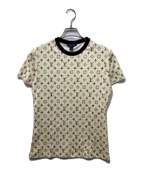 LOUIS VUITTON（ルイ ヴィトン）LOUIS VUITTON (ルイ ヴィトン) モノグラムパイソンTシャツ ベージュ サイズ:Mの古着・服飾アイテム