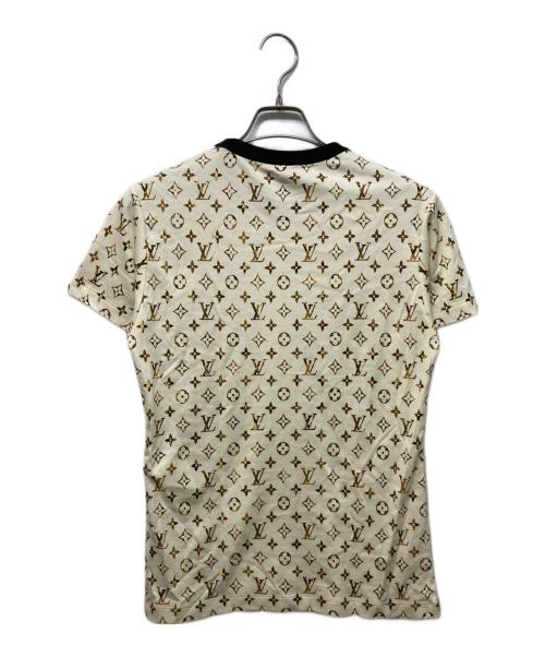 LOUIS VUITTON（ルイ ヴィトン）LOUIS VUITTON (ルイ ヴィトン) モノグラムパイソンTシャツ ベージュ サイズ:Mの古着・服飾アイテム