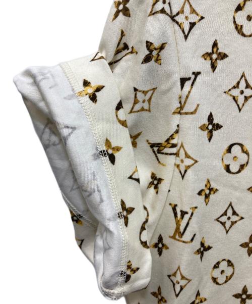 LOUIS VUITTON（ルイ ヴィトン）LOUIS VUITTON (ルイ ヴィトン) モノグラムパイソンTシャツ ベージュ サイズ:Mの古着・服飾アイテム