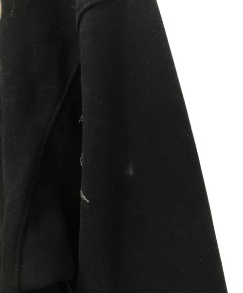 unknown（アンノウン）Unknown (アンノウン) ED HARDY (エド ハーディー) ジップパーカー ブラック サイズ:Lの古着・服飾アイテム