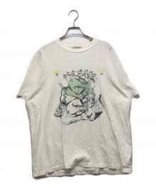 OUR LEGACY（アワーレガシー）の古着「Lucky Cherub Box T-Shirt」｜ホワイト
