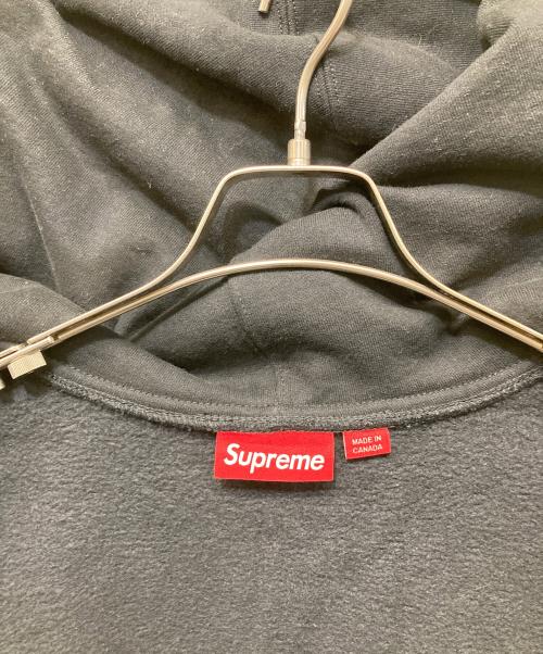 SUPREME（シュプリーム）Supreme (シュプリーム) Collegiate Applique Zip Up Hoodie ブラック サイズ:Mの古着・服飾アイテム