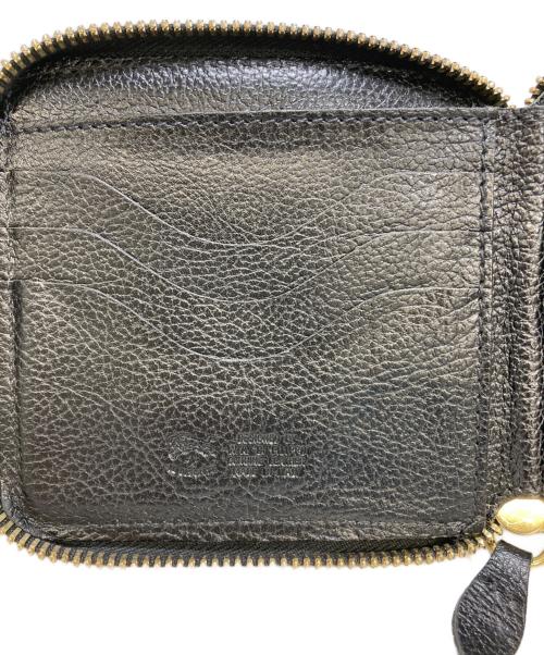 IL BISONTE（イル ビゾンテ）IL BISONTE (イル ビゾンテ) ラウンドジップウォレット ブラックの古着・服飾アイテム
