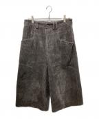 COMMON DIVISORコモンデバイザー）の古着「コーデュロイバギーパンツ」｜グレー