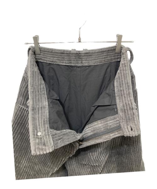 COMMON DIVISOR（コモンデバイザー）COMMON DIVISOR (コモンデバイザー) コーデュロイバギーパンツ グレー サイズ:FREEの古着・服飾アイテム